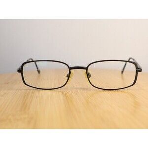 Giorgio Armani 275 706 Eyeglasses 52-19 135 Black Rectangle Italy FRAMES ONLY